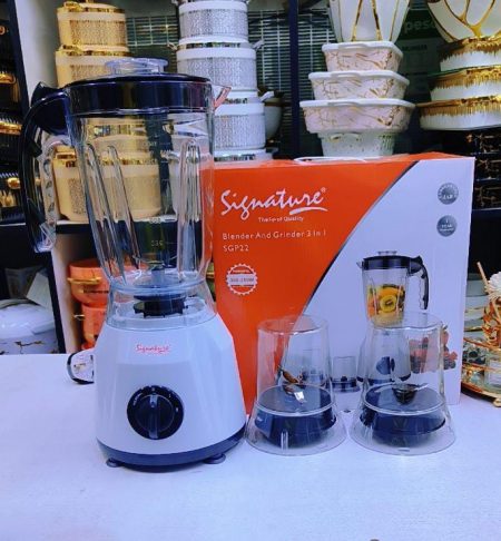 Signature  3 in 1 Blender