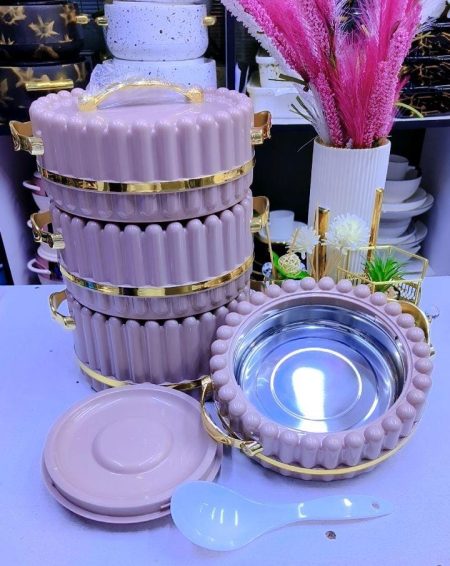 4pcs Pioneer Insulated Hotpots