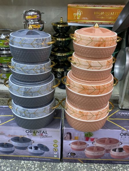4 pcs Oriental Hot pot